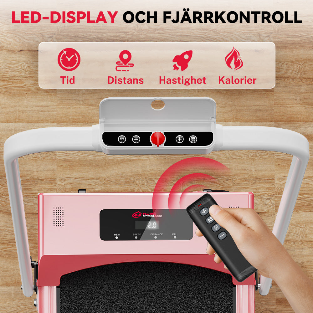 Löpband C1, Hastighet 1-10KM/H, 5 % Manuell Lutning