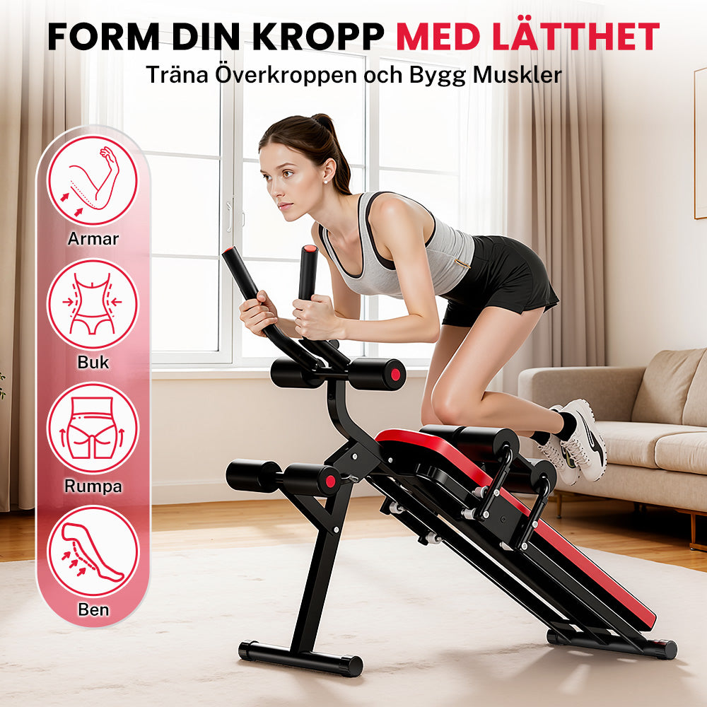 Hopfällbar Magtränare