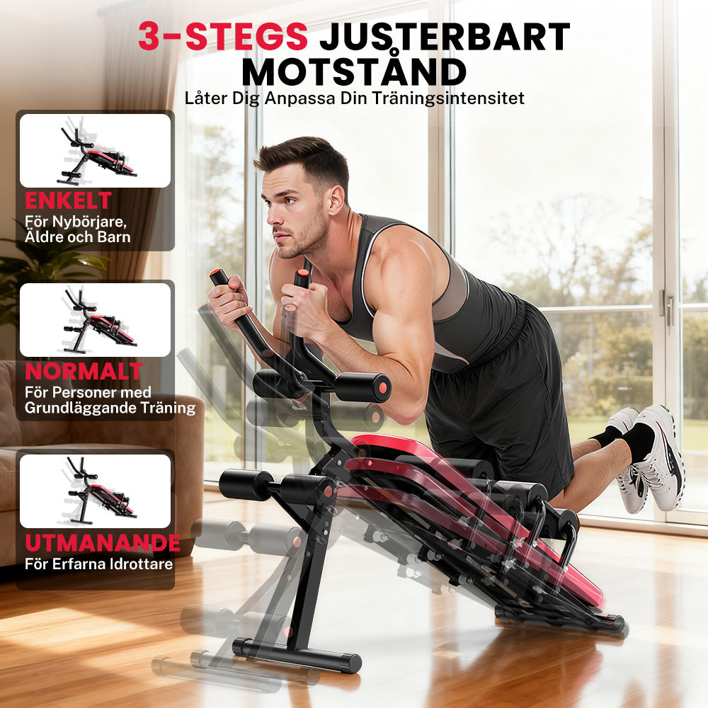 Hopfällbar Magtränare