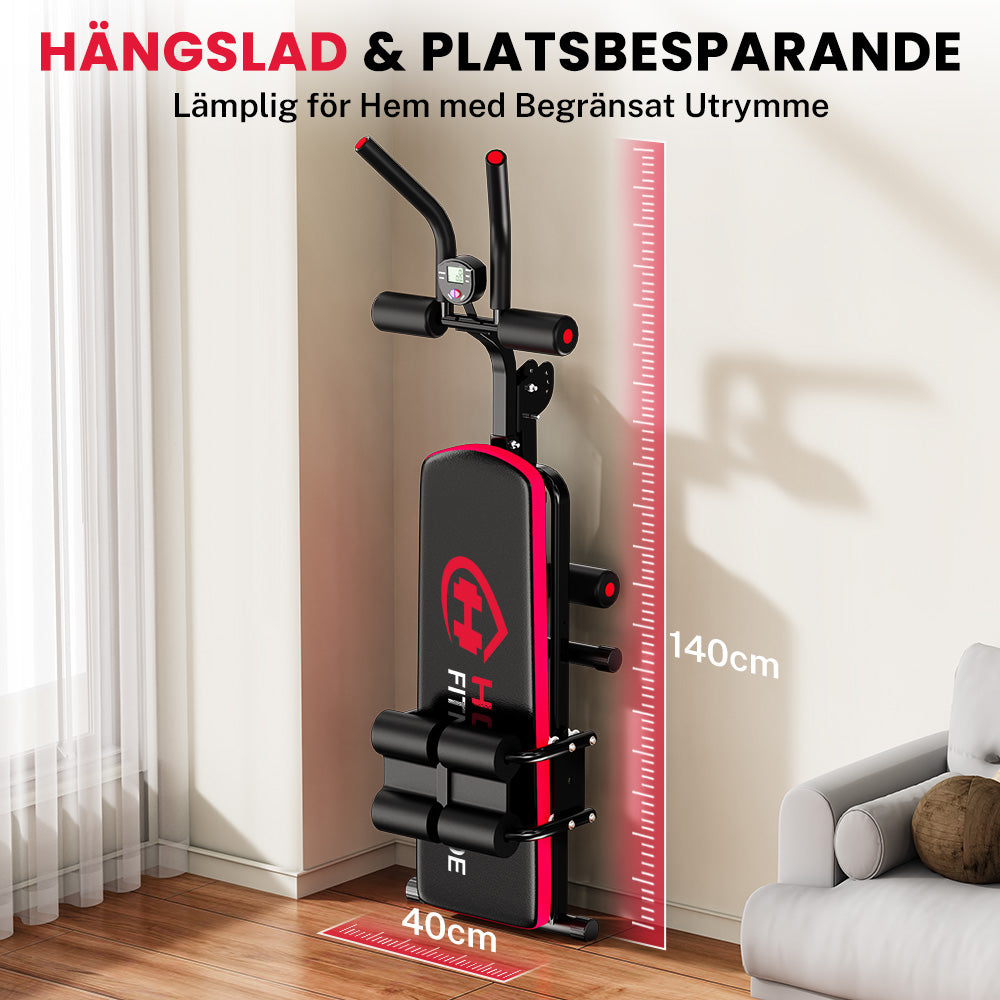 Hopfällbar Magtränare