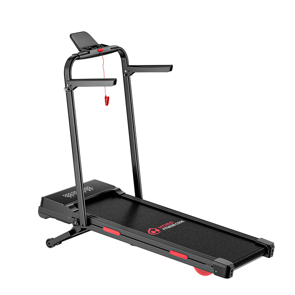 Löpband Y5 med Borstlös Motor, Hastighet 1-10KM/H, 0%-15% Automatisk Lutning