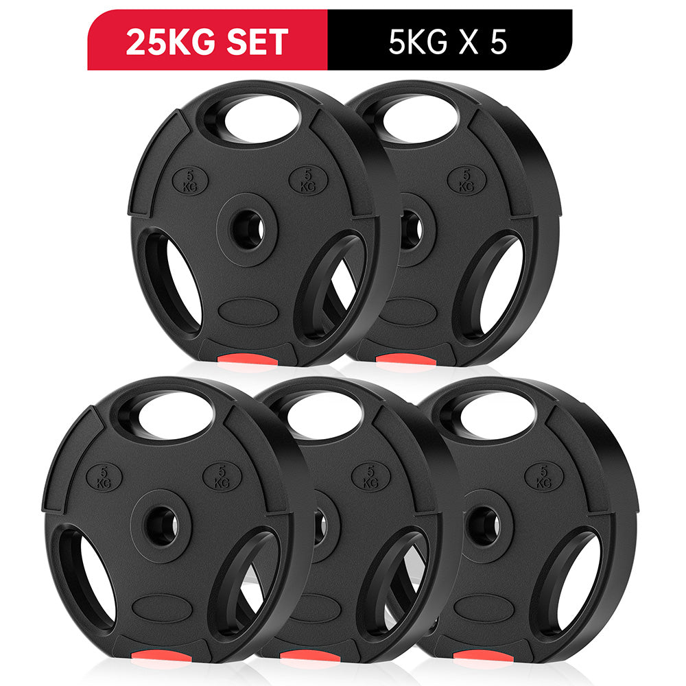 1 Tum Standardviktskivor, 5 x 5KG