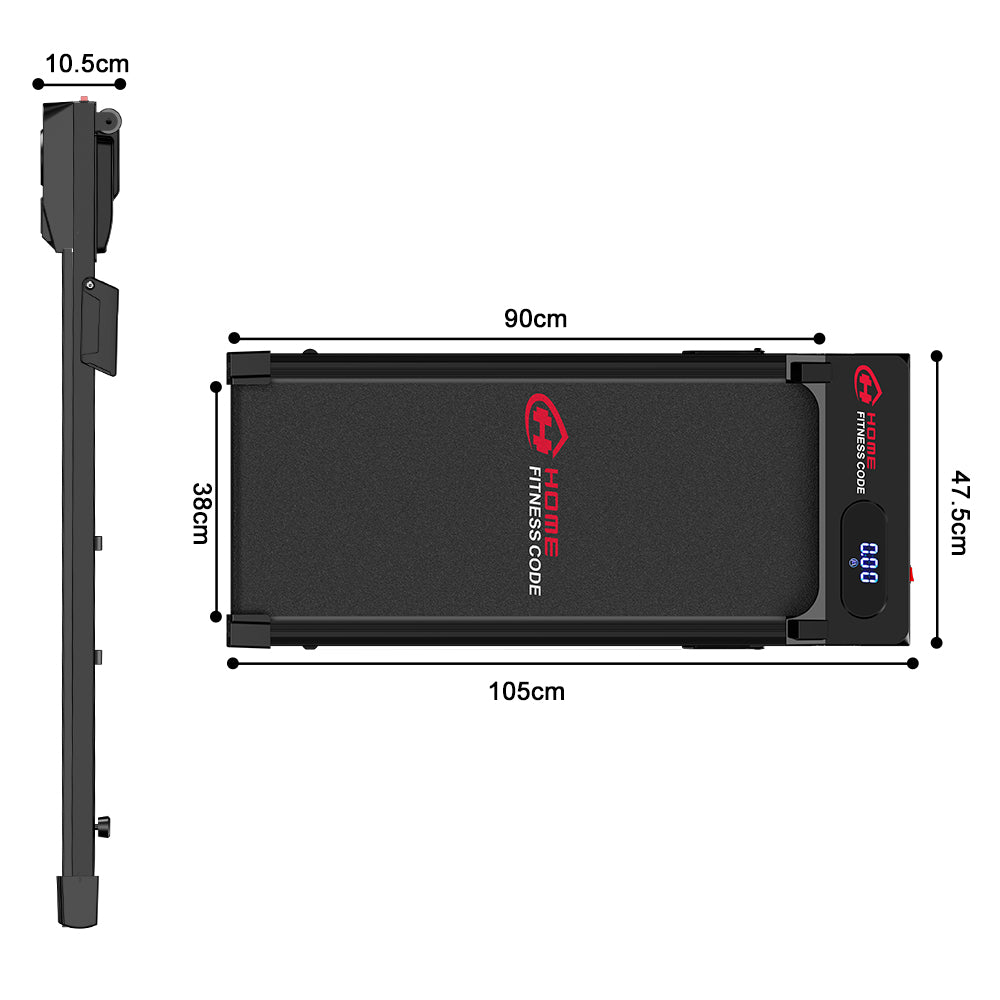 Löpband T7, Hastighet 1-6KM/H, 5 % Manuell Lutning