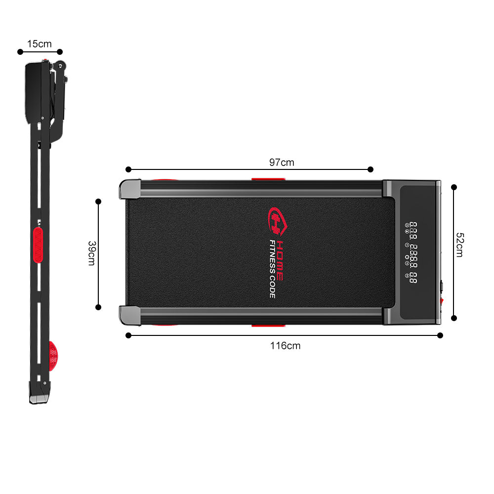 Löpband Y3 med Borstlös Motor, 12% Automatisk Lutning