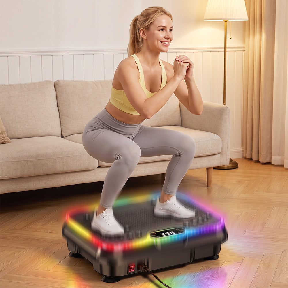 Fitness Vibrationsplatta F1, 250 Intensitetsnivåer