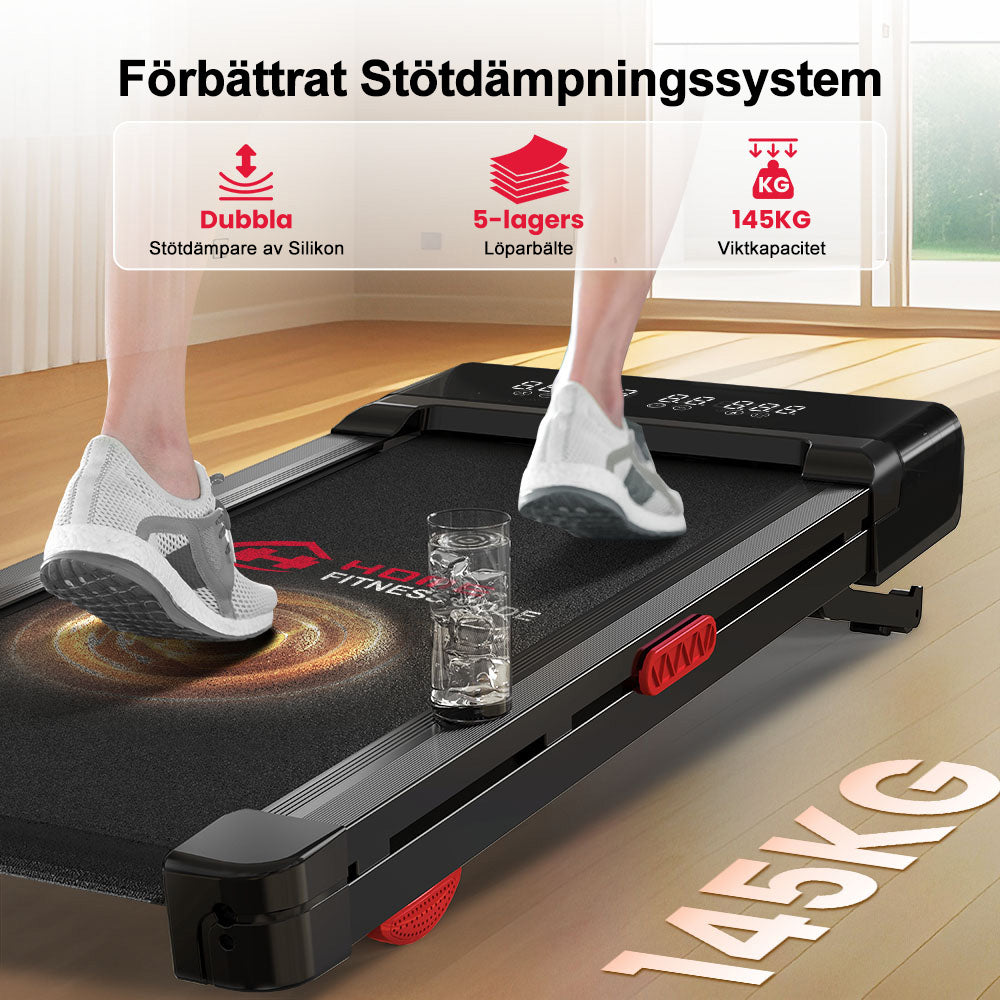 Löpband Y1 med 0-12 % Automatisk Lutning, Hastighet 1-10KM/H