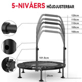 40-Tums Hopfällbar Trampolin