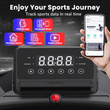 Fällbart Löpband A2, 1–12 KM/H, Bluetooth-Musik och App-kompatibel