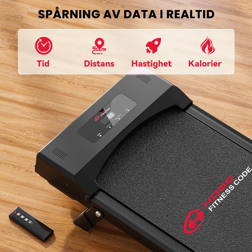 Löpband C1, Hastighet 1-10KM/H, 5 % Manuell Lutning