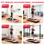 Löpband C1, Hastighet 1-10KM/H, 5 % Manuell Lutning