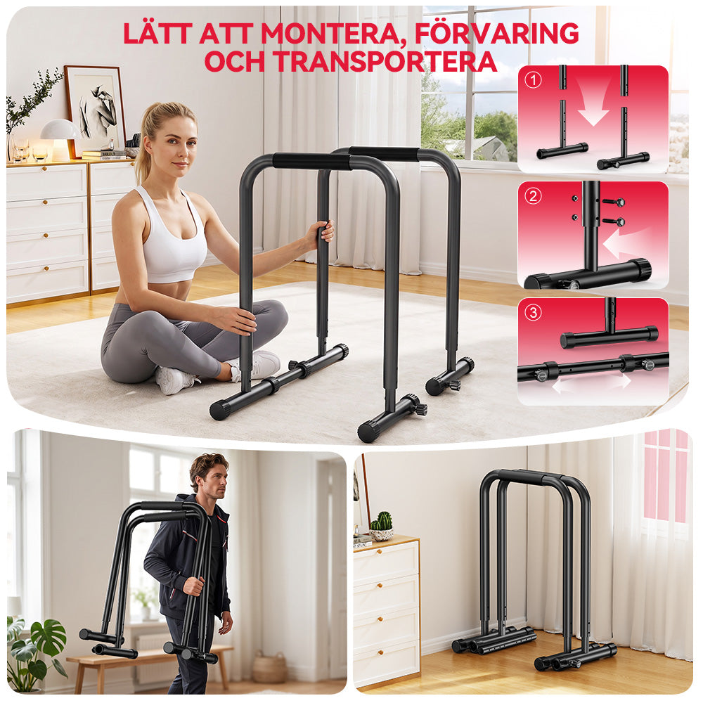 Dipstation Med Parallellstänger