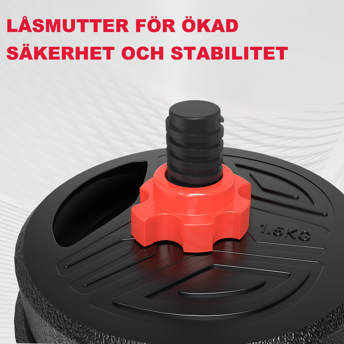 4-i-1 Multifunktionell Hanteluppsättning