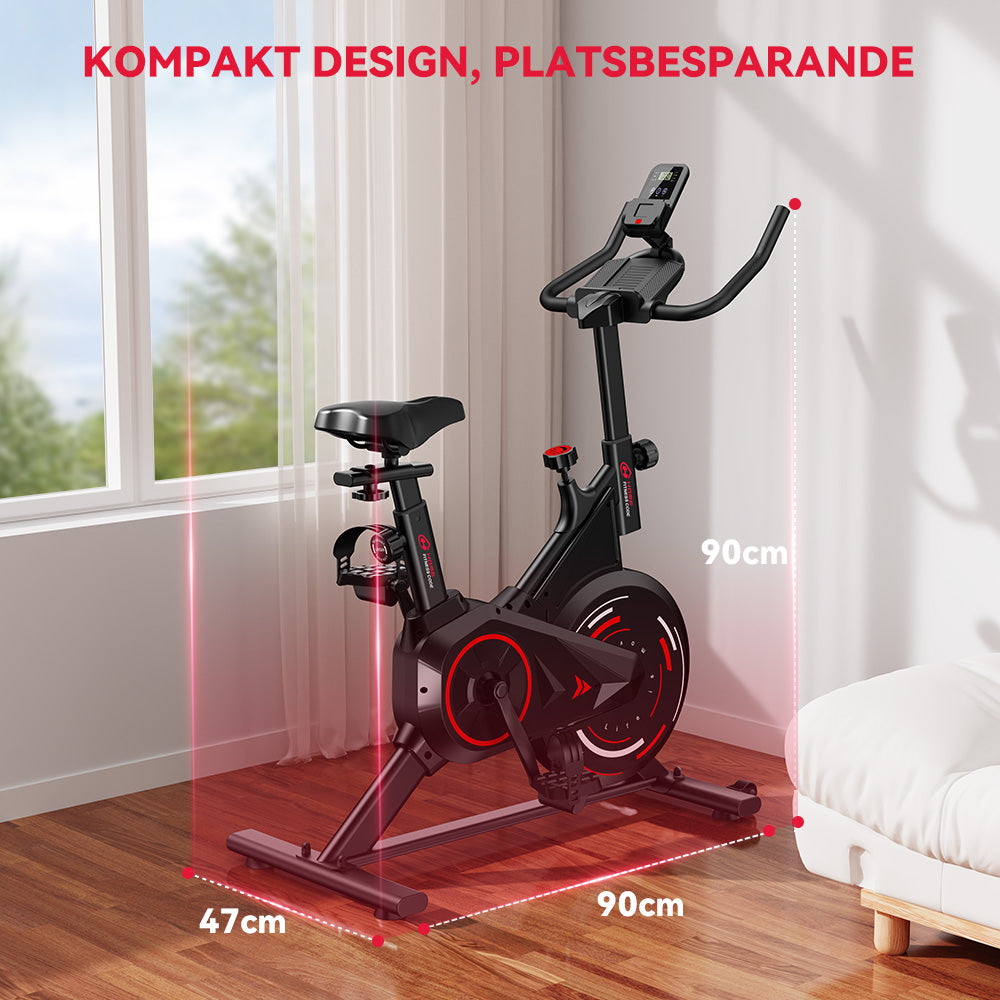 Stationär Motionscykel C1, Svänghjul 6 kg