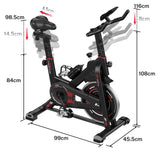 Stationär Motionscykel (2025 Ny Version)
