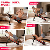 Hopfällbar Magtränare