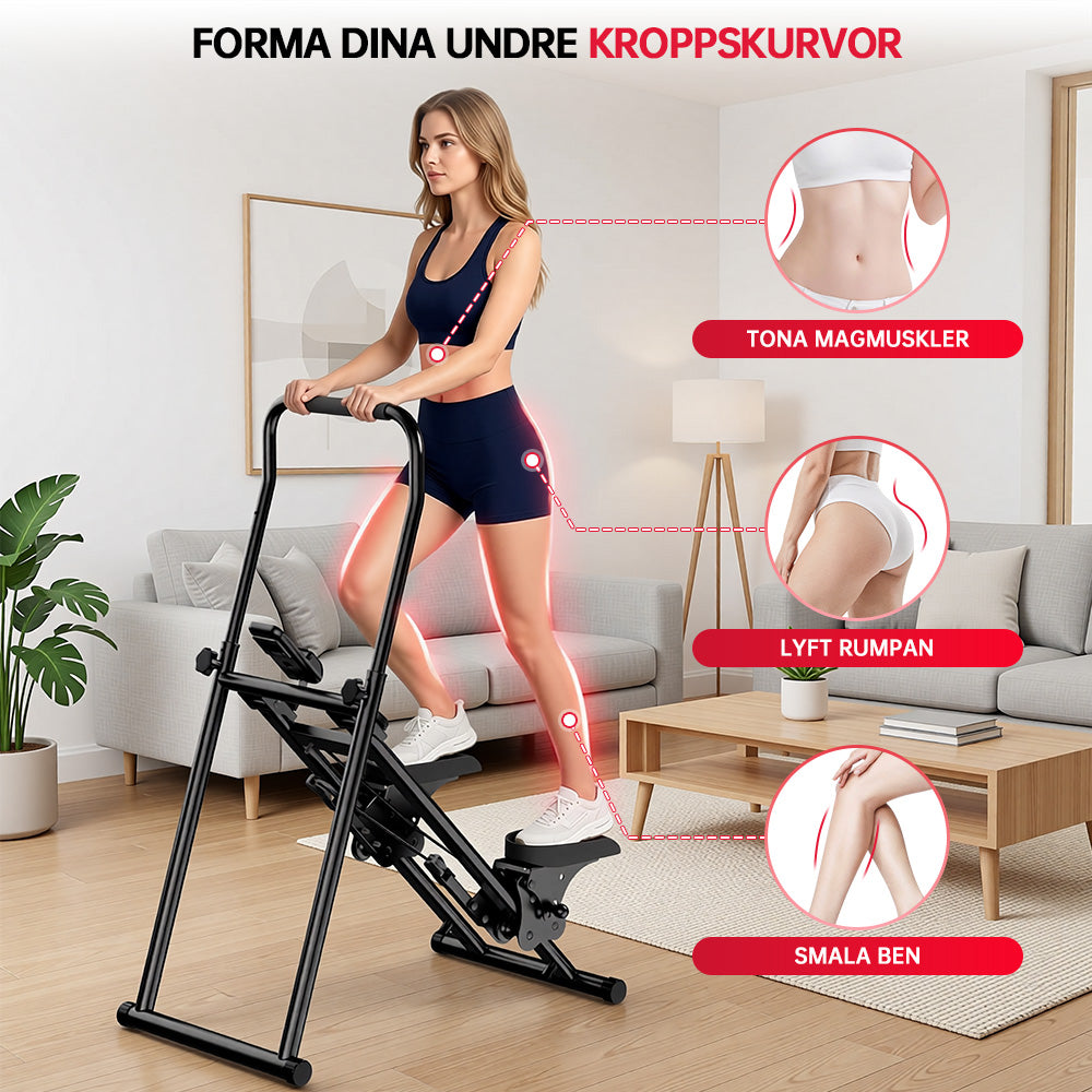 Hopfällbar Vertikal Trappmaskin