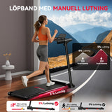 Fällbart Löpband Q5 med Lutning, Borstlös Motor, Hastighet 1-12KM/H