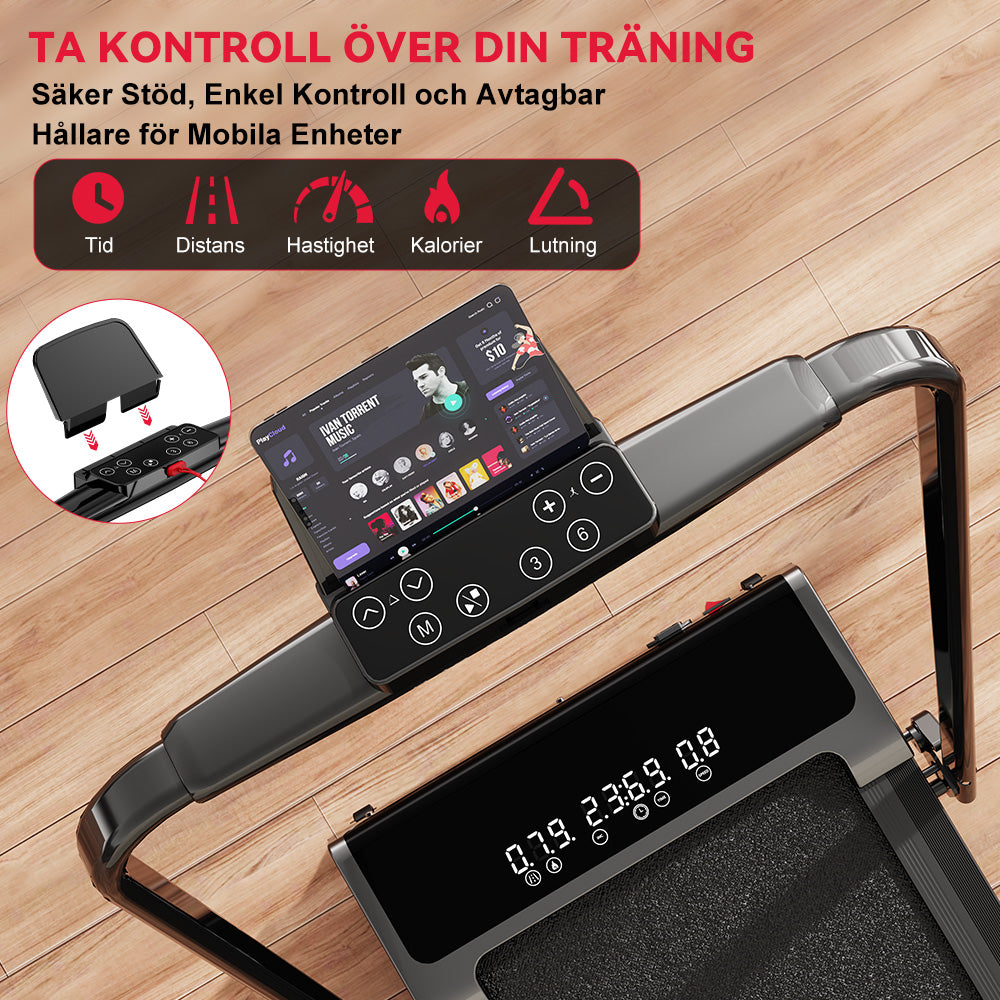 Löpband Y3 med Borstlös Motor, 12% Automatisk Lutning