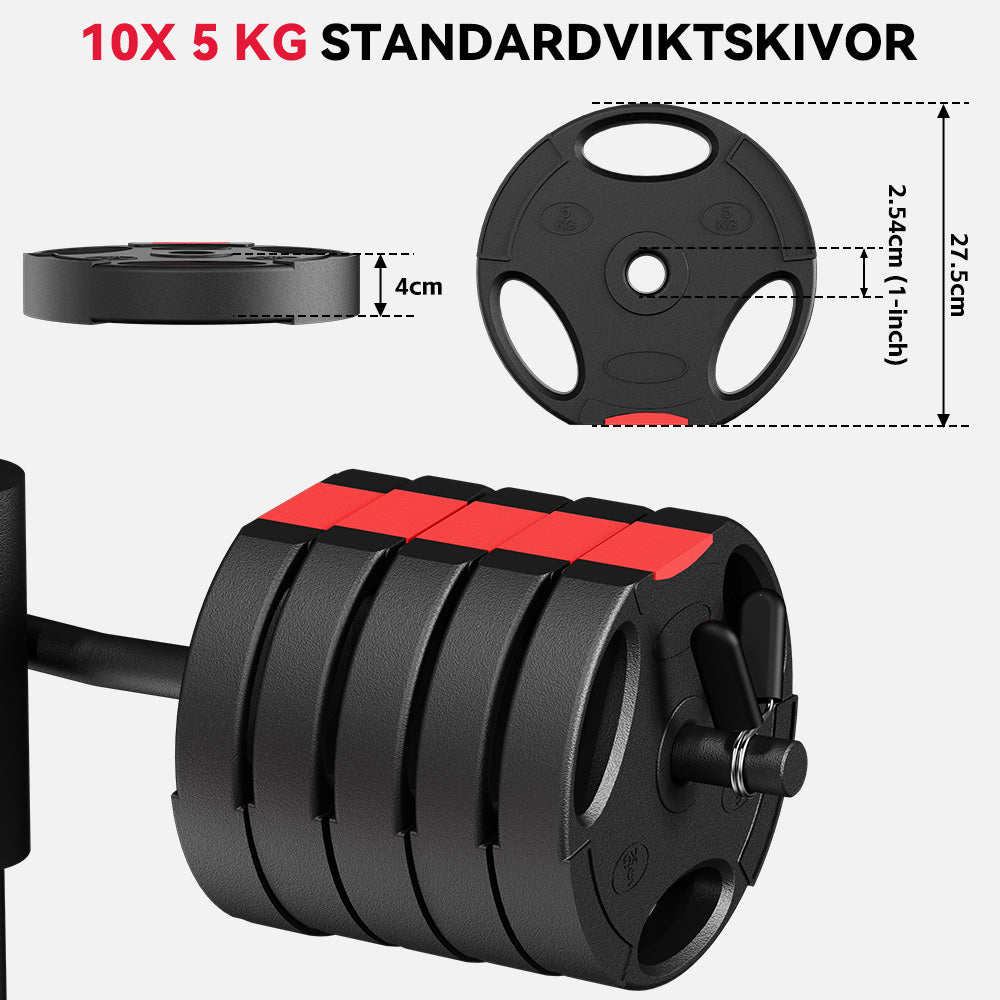 Lat Pulldown-Maskin med Hög och Låg Remskiva