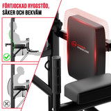 Power Tower Pull Up Bar A1, med Motståndsband