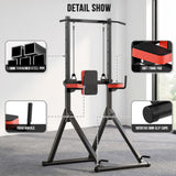 Power Tower Pull Up Bar B1, 12-Stegs Höjdjustering