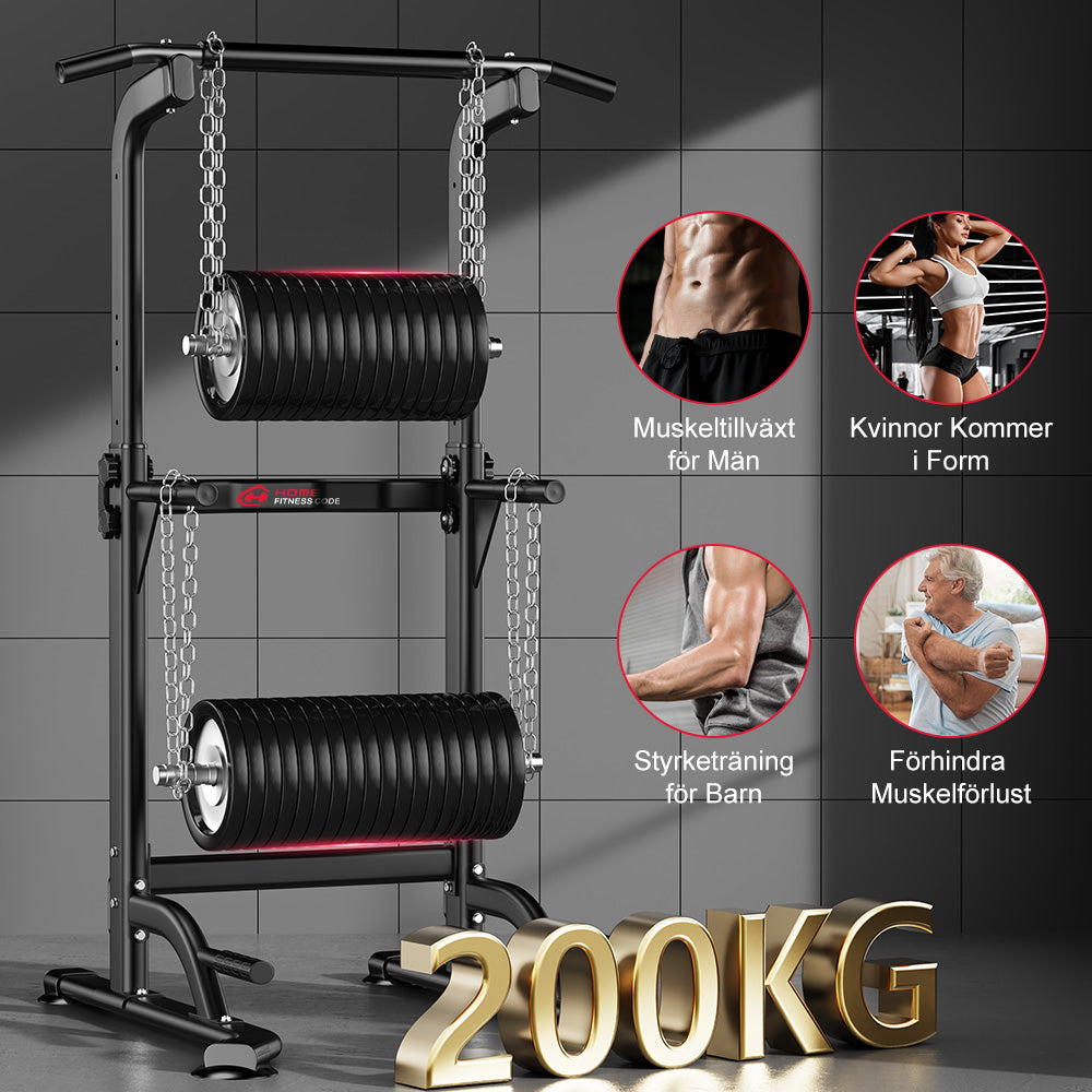 Power Tower Pull Up Bar D1