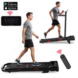 Fällbart Löpband Q2 Pro med Borstlös Motor, Hastighet 1–10 km/h, 5 % Manuell Lutning (Ny Version)