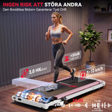Fällbart Löpband Q2 Pro med Borstlös Motor, Hastighet 1–10 km/h, 5 % Manuell Lutning (Ny Version)