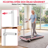 Fällbart Löpband Q2 Pro med Borstlös Motor, Hastighet 1–10 km/h, 5 % Manuell Lutning (Ny Version)