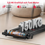 Fällbart Löpband Q8, Hastighet 1-12 KM/H, 5% Manuell Lutning