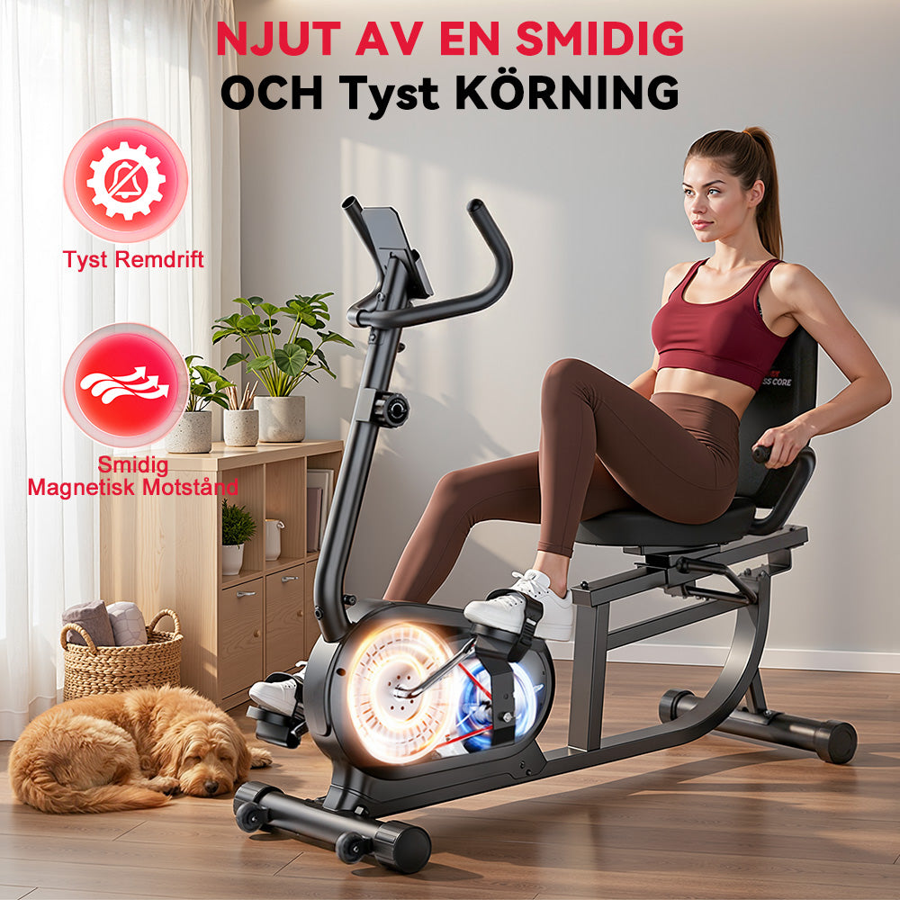 Liggande Motionscykel X1, 16 Motståndsnivåer