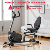 Liggande Motionscykel X1, 16 Motståndsnivåer