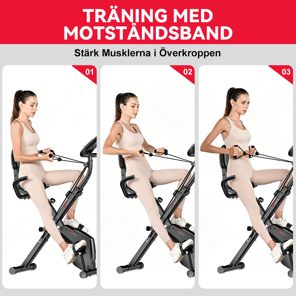 Hopfällbar Motionscykel, Magnetiskt Motstånd