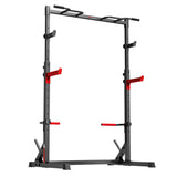 Knäböj Half Rack med Pull-Up-Stång
