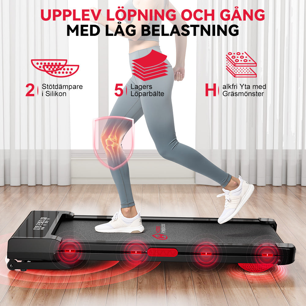 Löpband Y3 med Borstlös Motor, 12% Automatisk Lutning