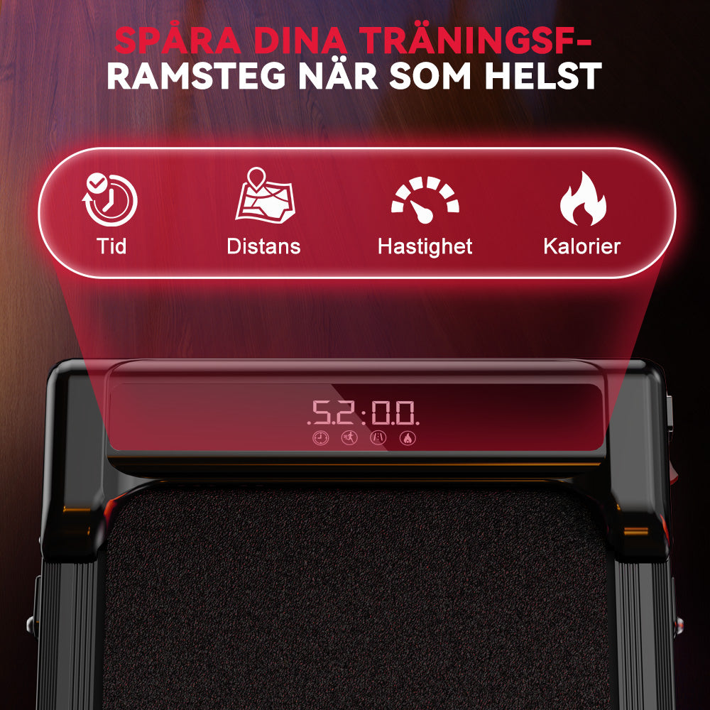 Löpband Z3 med Borstlös Motor, Hastighet 1–6 km/h, 5 % Manuell Lutning
