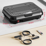 Fitness Vibrationsplatta F1, 250 Intensitetsnivåer