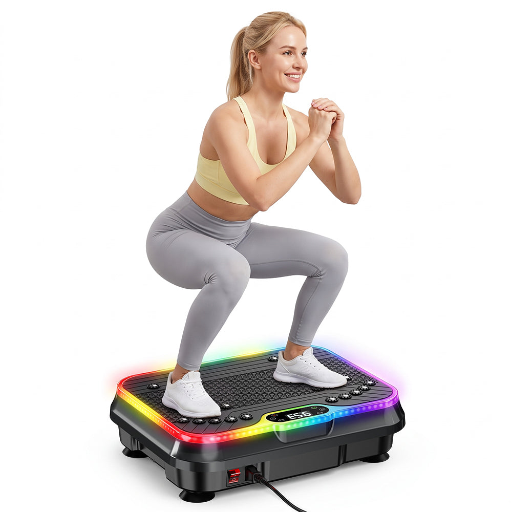 Fitness Vibrationsplatta F1, 250 Intensitetsnivåer