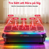 Fitness Vibrationsplatta F1, 250 Intensitetsnivåer