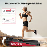 Löpband Y1 med 0-12 % Automatisk Lutning, Hastighet 1-10KM/H